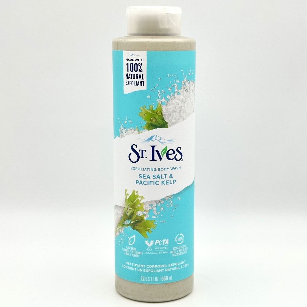 شامپو بدن اسکرابی سینت ایوز حاوی جلبک و نمک دریایی