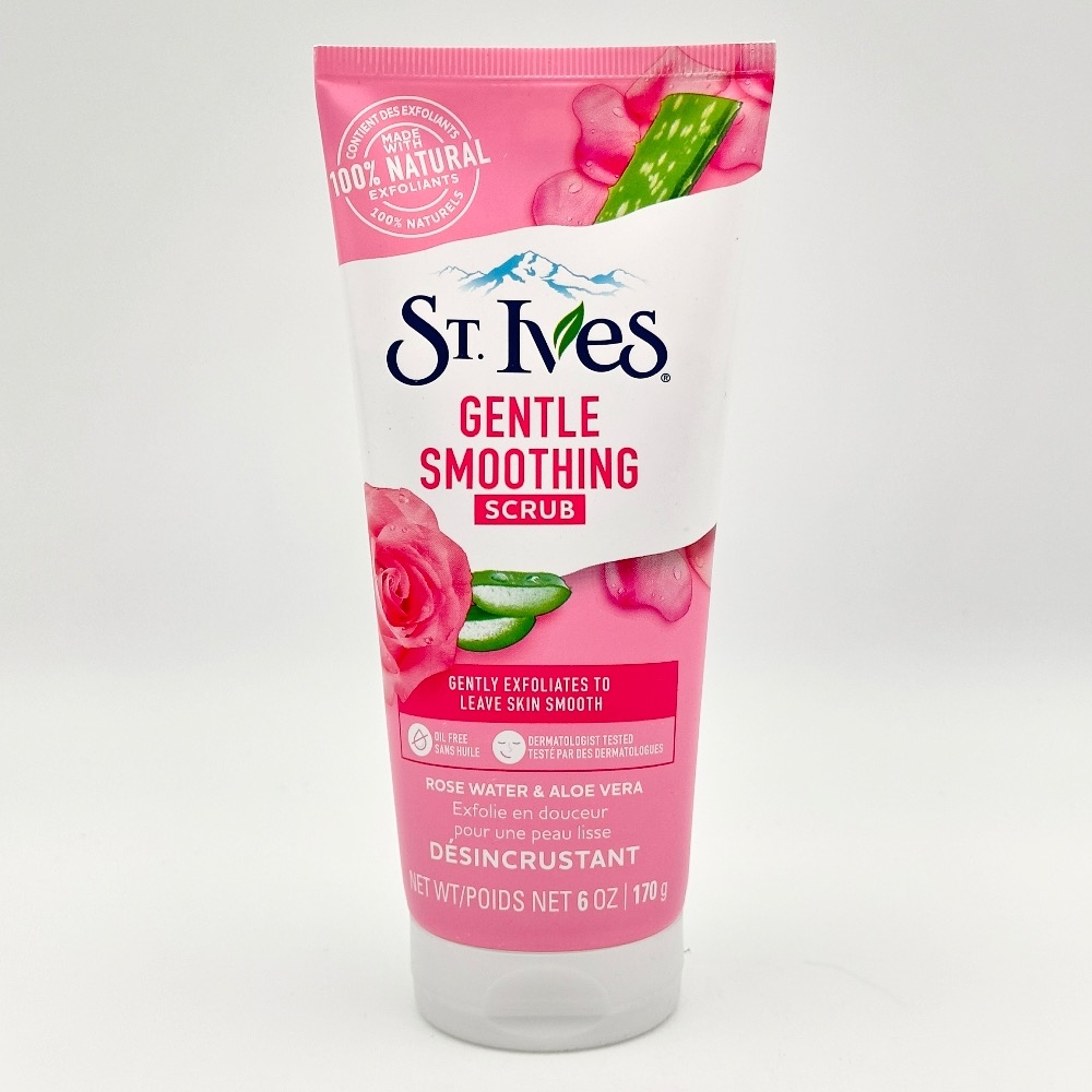 اسکراب مرطوب کننده و لایه بردار سینت ایوز حاوی آلوئه ورا و رز واتر