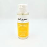 محلول پاک کننده آرایش ویتامین سی ویتالیر مناسب انواع پوست