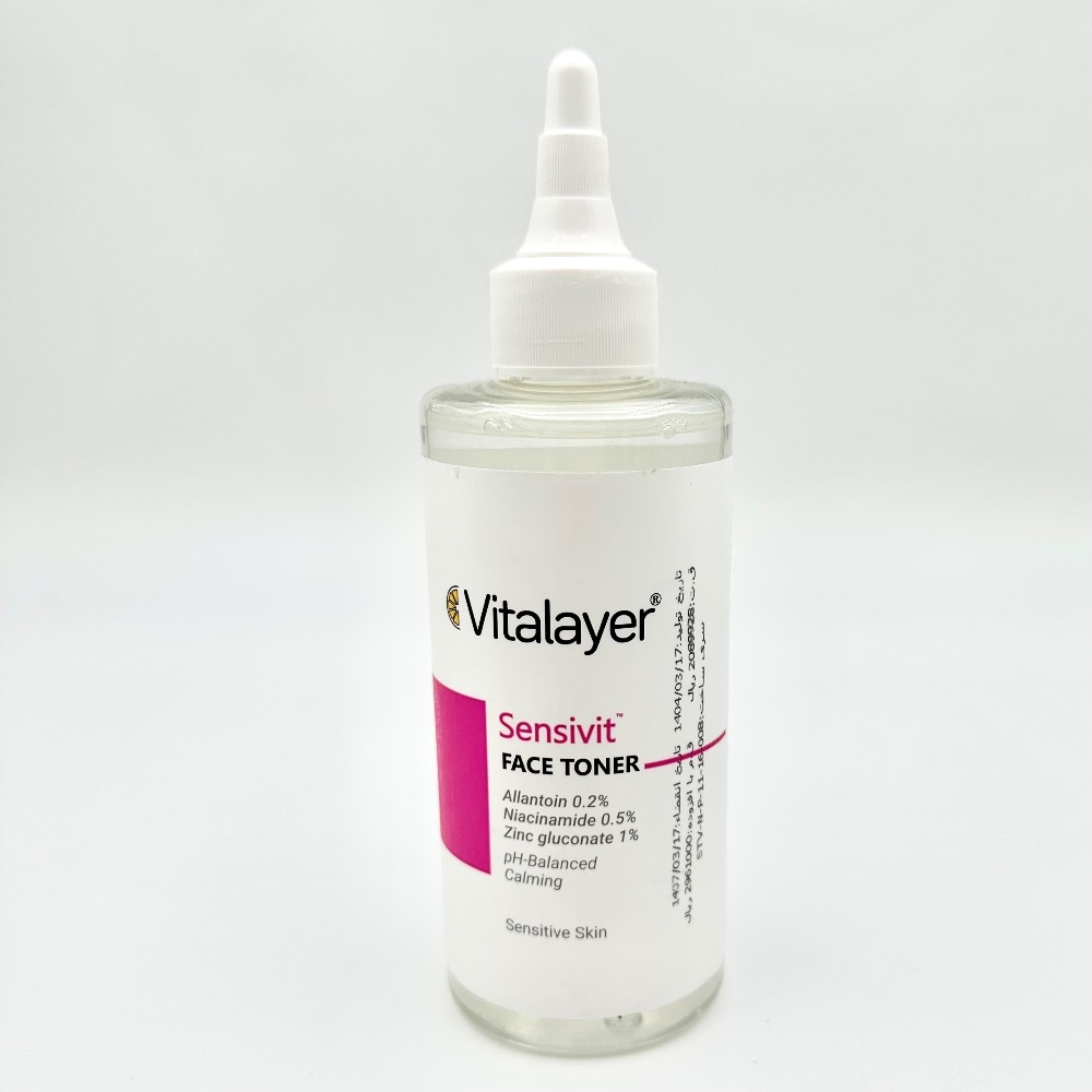 تونر صورت سنسی ویت ویتالیر مناسب پوست های حساس