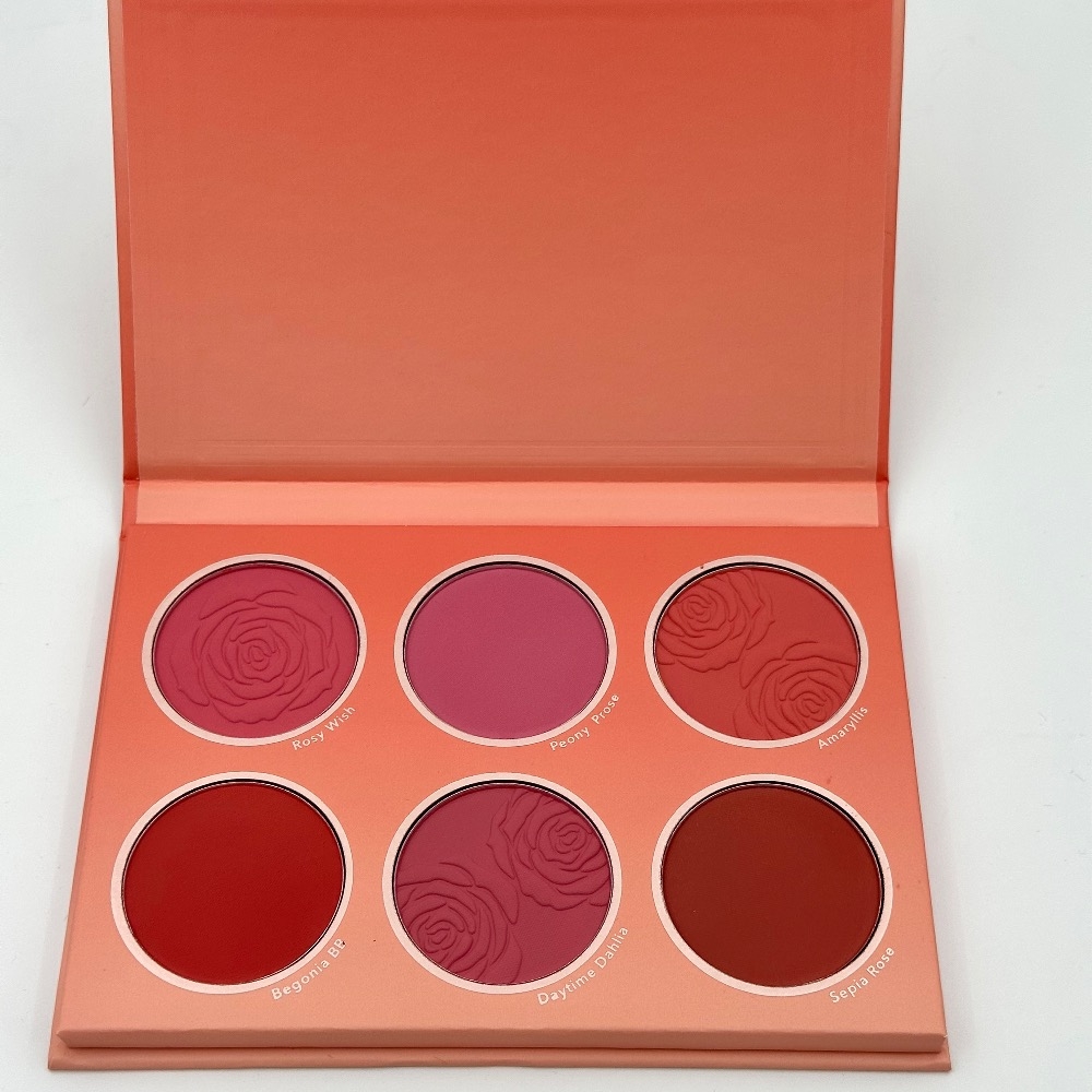 پالت رژگونه 6 رنگ Flural Flush شیگلم 