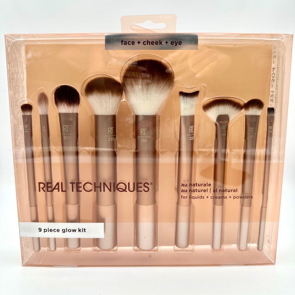 ست براش 9 تیکه ریل تکنیک مدل Au Naturale