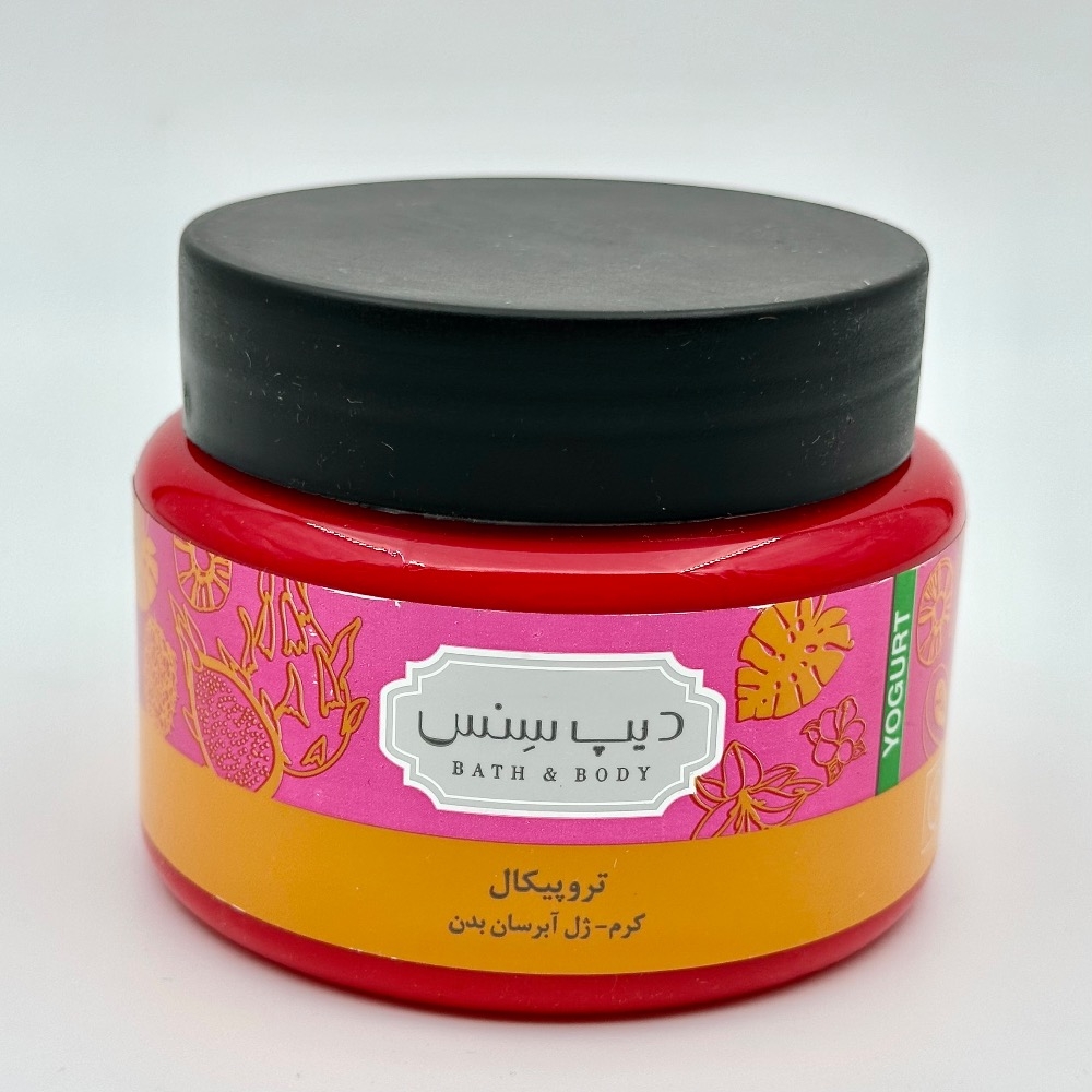 کرم ژل آبرسان بدن تروپیکال دیپ سنس