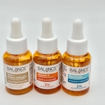 پک پوستی 3 عددی سرم روشن کننده، آبرسان و جوانساز بالانس