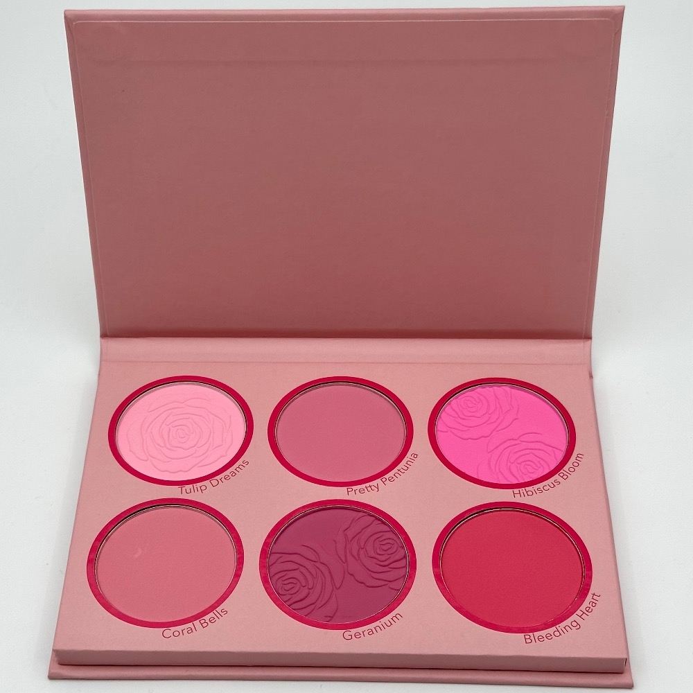 پالت رژگونه 6 رنگ floral flush شیگلم