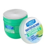 کرم صورت کامان مدل بمب آبرسان حاوی هیالورونیک اسید و ویتامین سی با عصاره لیمو حجم 200 میلی لیتر