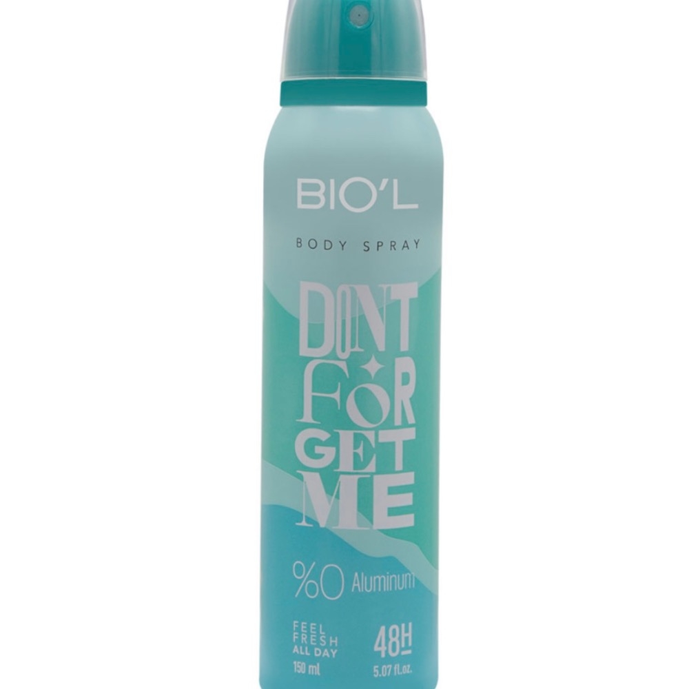 اسپری بدن زنانه بیول مدل Dont Forget Me حجم 150میلی لیتر