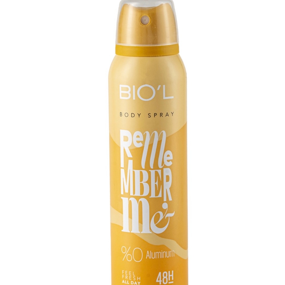 اسپری بدن زنانه مدل Remember Me حجم 150میل بیول