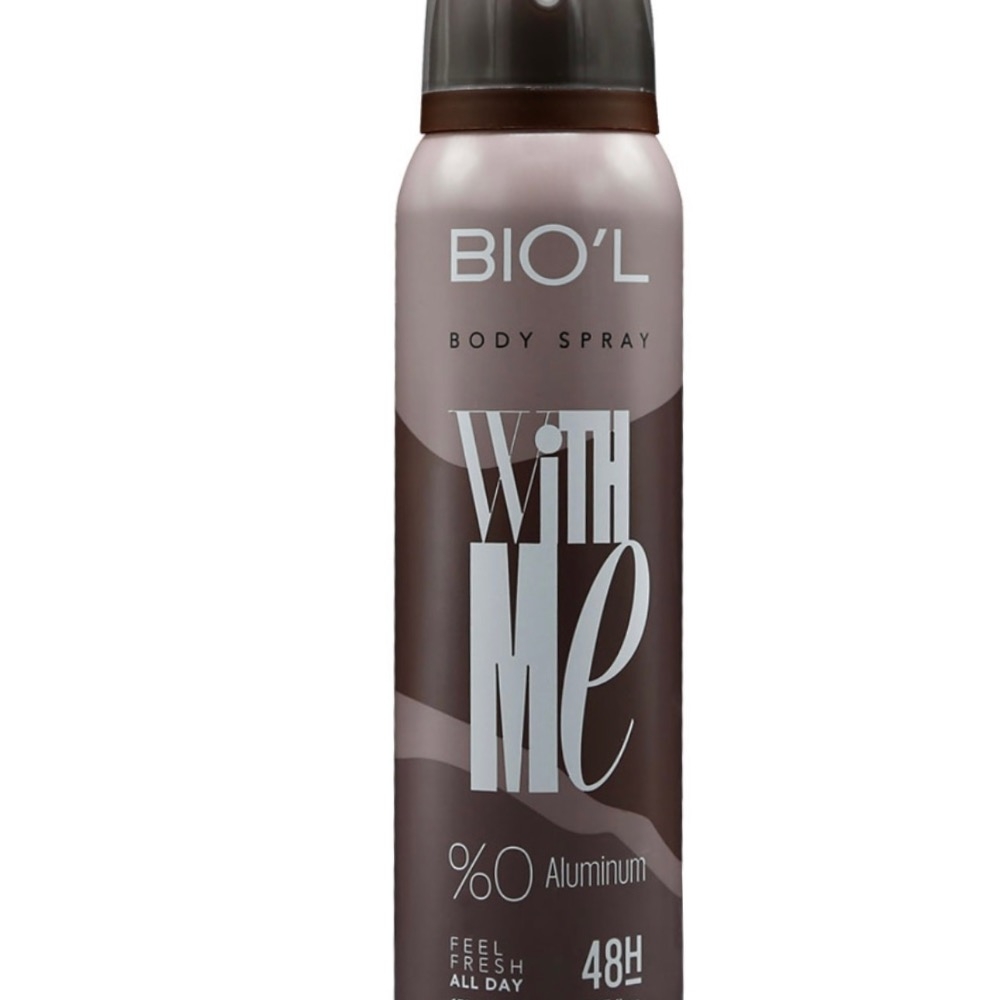 اسپری بدن بیول مردانه مدل With Me حجم 150میلی لیتر