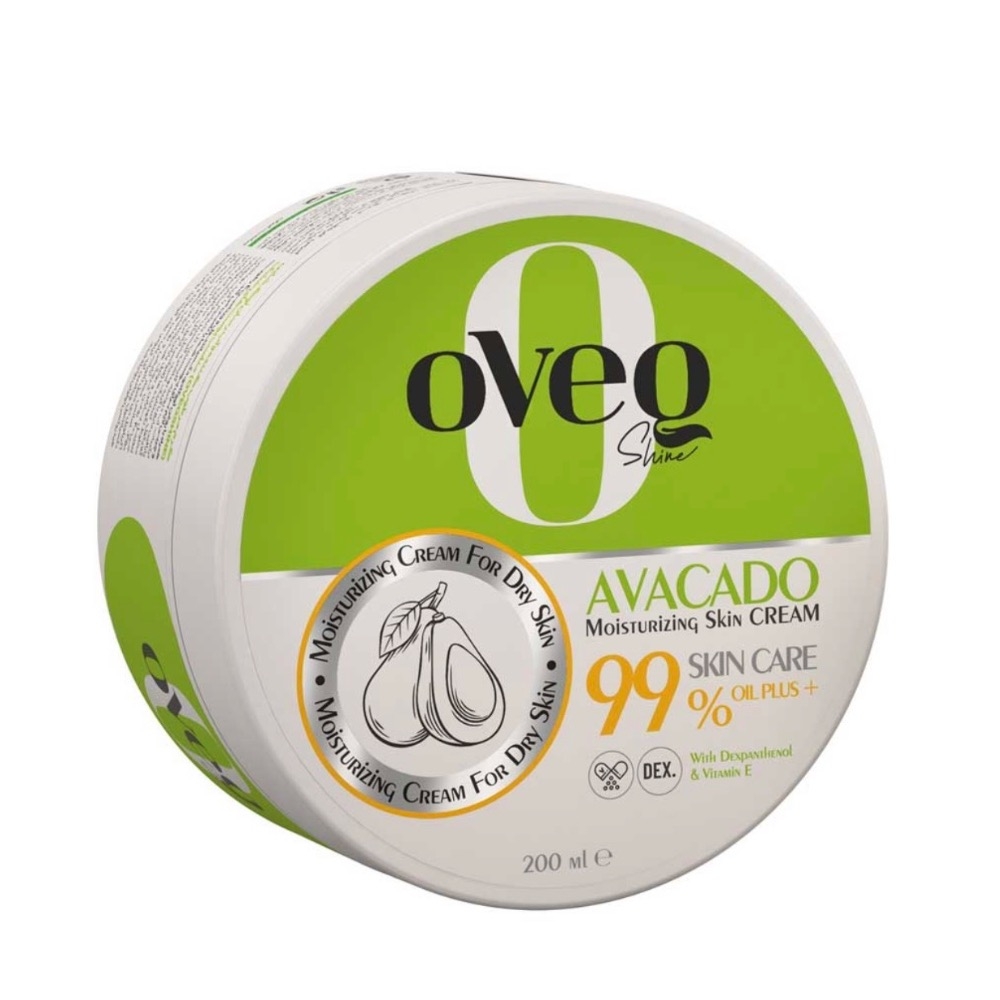 کرم مرطوب کننده و آبرسان اوک شاین حاوی آووکادو حجم 200 میلی لیتر
