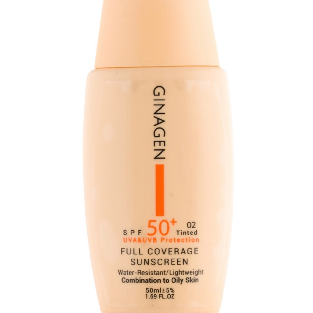 کرم ضد آفتاب رنگی مدل Full Coverage با spf 50 مناسب پوست چرب و مختلط حجم 50 میلی لیتر شماره 02