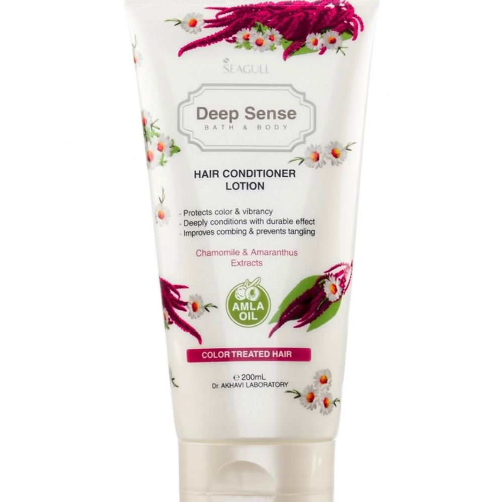 لوسیون نرم کننده مناسب موهای رنگ شده حجم 200میل دیپ سنس