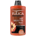 شامپو فاقد سولفات فولیکا مناسب موهای رنگ شده در تناژ قهوه ای حجم 400 میلی لیتر