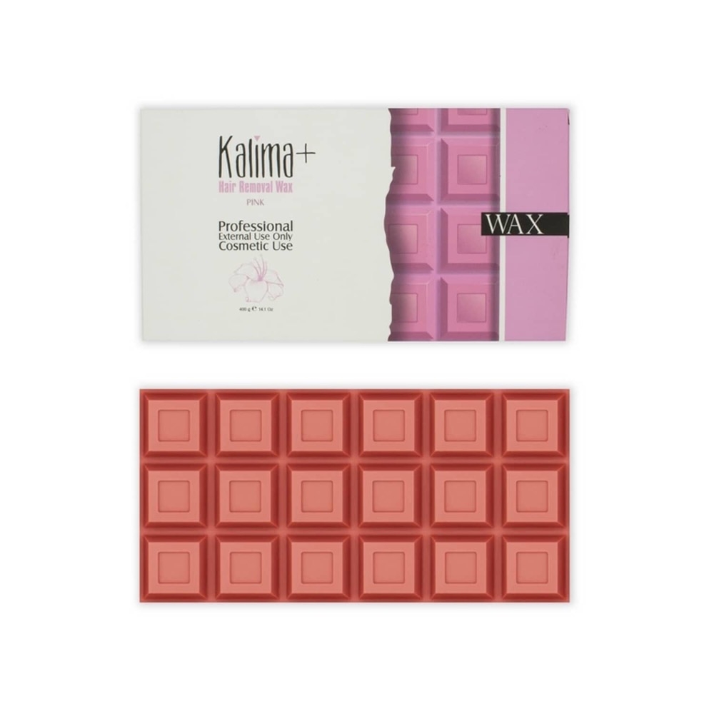 موم صورتی طرح شکلات کالیما پلاس وزن 320 گرم