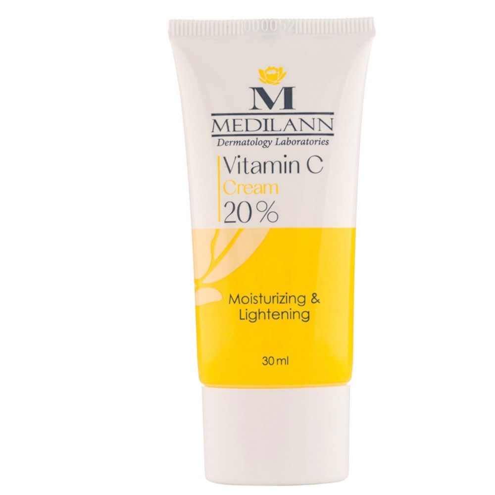 کرم مرطوب کننده ویتامین سی مدیلن حجم 30 میلی لیتر