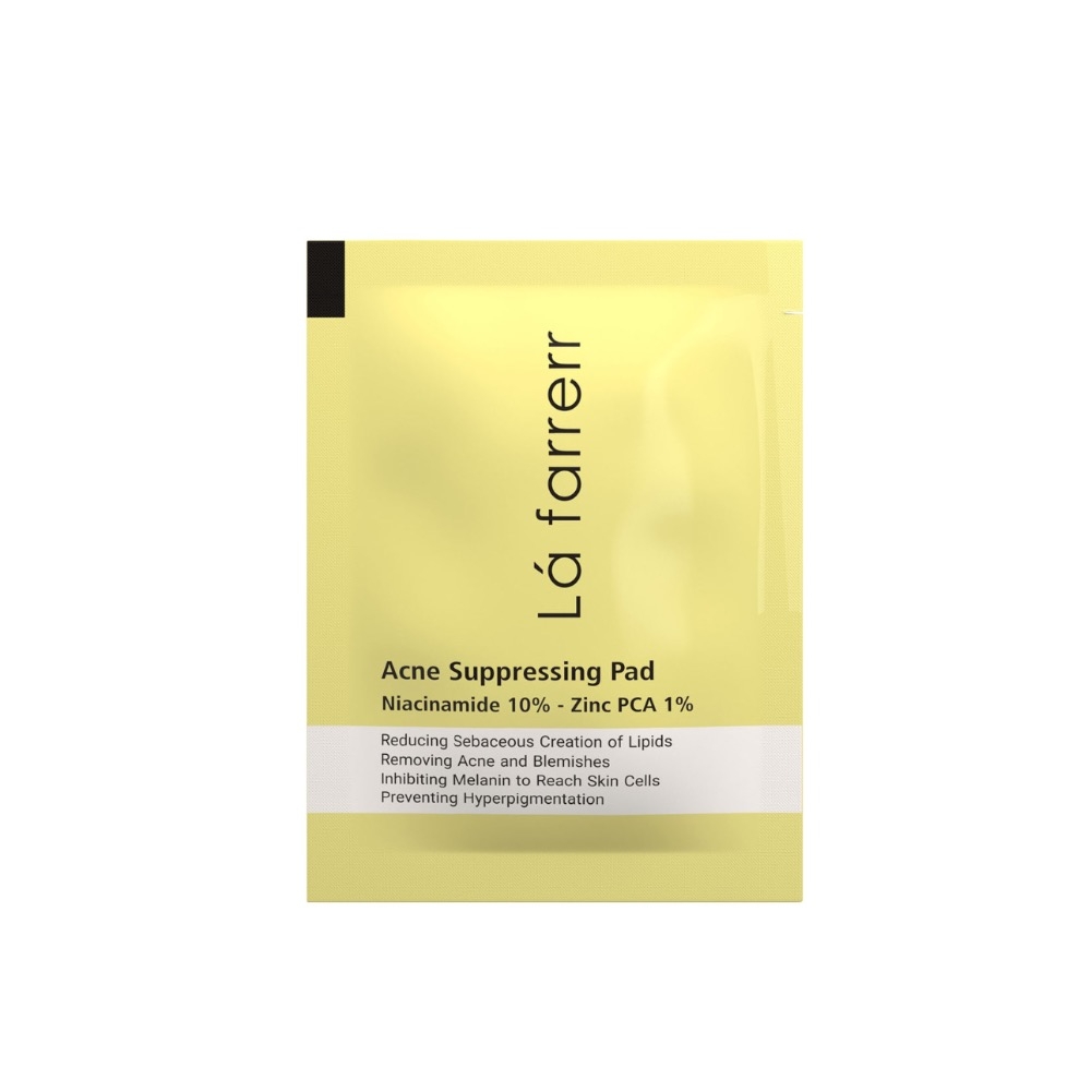 پد ضد آکنه حاوی نیاسین آمید 10% و زینک پی سی آ 1% بسته 30 عددی لافارر