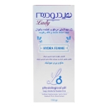 ژل بهداشتی مرطوب کننده بانوان هیدرودرم سری Lady مدل HYDRA FEMME حجم 150 میلی لیتر