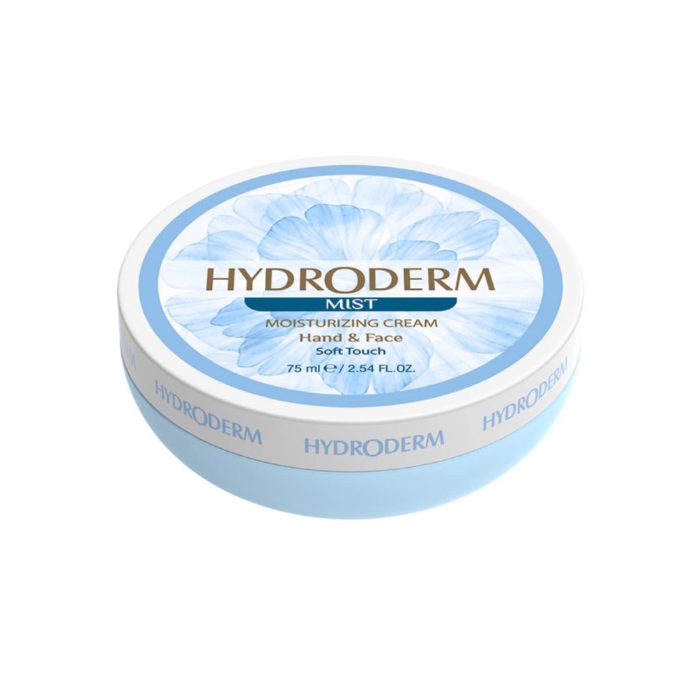کرم مرطوب کننده کاسه ای هیدرودرم مدل Mist مناسب دست و صورت حجم 75 میلی لیتر