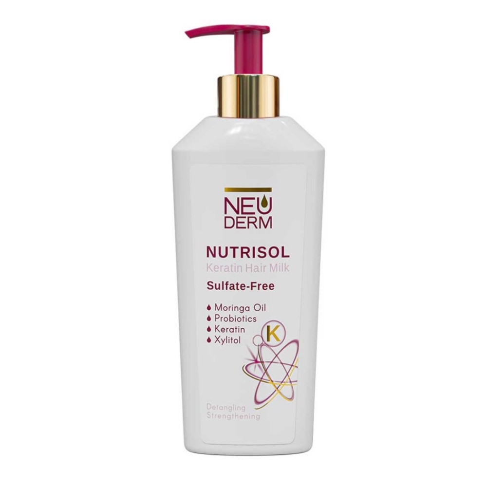 شیر مو کراتینه فاقد سولفات نئودرم مدل نوتریسل حجم 200 میلی لیتر