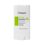 ضد آفتاب استیکی ویتالیر مدل Activit با SPF50 مناسب پوست چرب و مختلط وزن 15 گرم