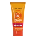 کرم ضد آفتاب رنگی و ضد چروک آردن سان SPF90 مدل Rejusol مناسب پوست معمولی و حساس حجم 50 میلی لیتر