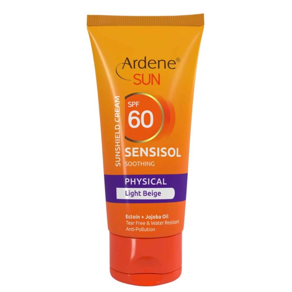 کرم ضد آفتاب رنگی آردن سان مدل Sensisol با SPF60 مناسب پوست حساس حجم 50 میلی لیتر