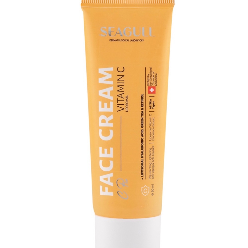 کرم صورت سی گل حاوی ویتامین a، c و رتینول