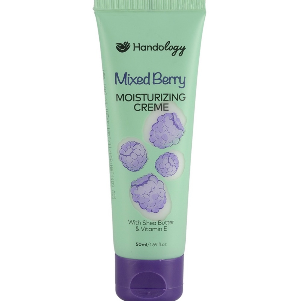 کرم آبرسان هندولوژی مدل Mixed Berry دارای ویتامین E حجم 50 میلی لیتر