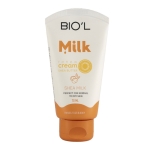 کرم مرطوب کننده بیول مدل Shea Milk حاوی پروتئین شیر و شی باتر حجم 70 میلی لیتر