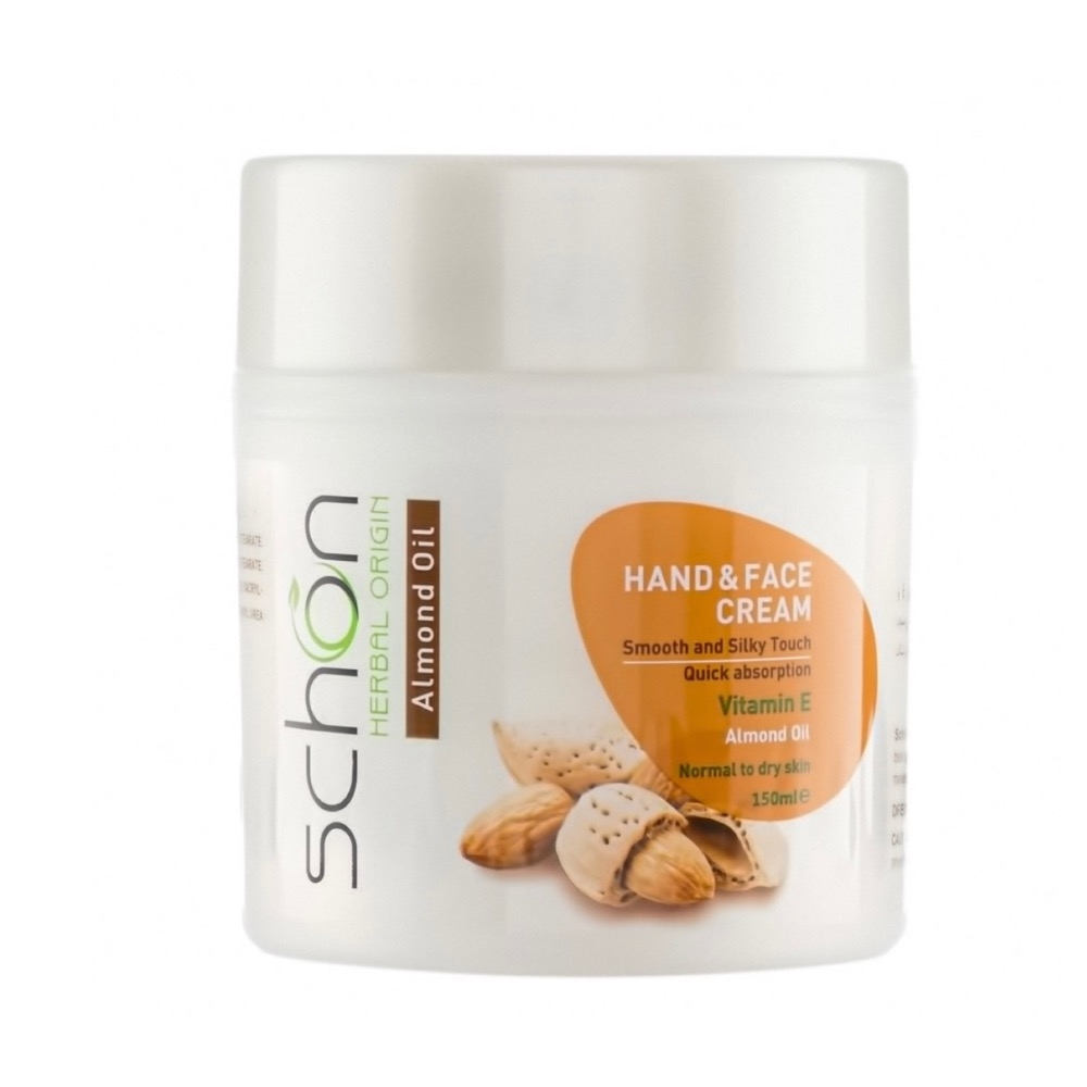 کرم دست و صورت حاوی روغن بادام 150میل شون