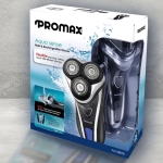 ریش تراش سه تیغ دیجیتال ضدآب پرومکس مدل 9855