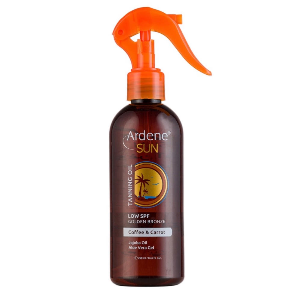 روغن آفتاب برنز کننده هویج و قهوه آردن سان آردن