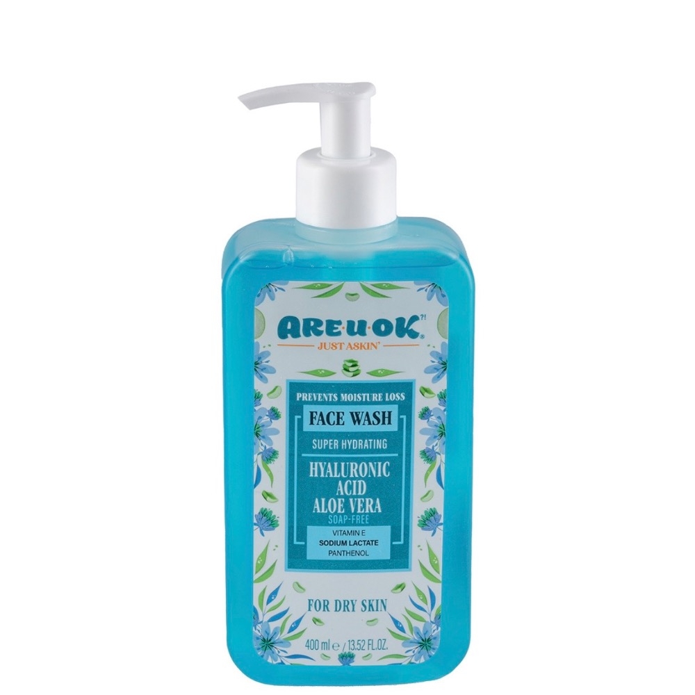 ژل شستشوی صورت آر یو اکی مدل Super Hydrating حجم 400 میلی لیتر