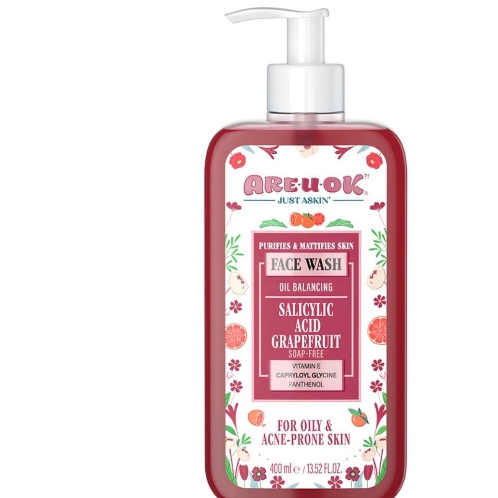 ژل شستشوی صورت آر یو اکی مدل Balancing حجم 400 میلی لیتر