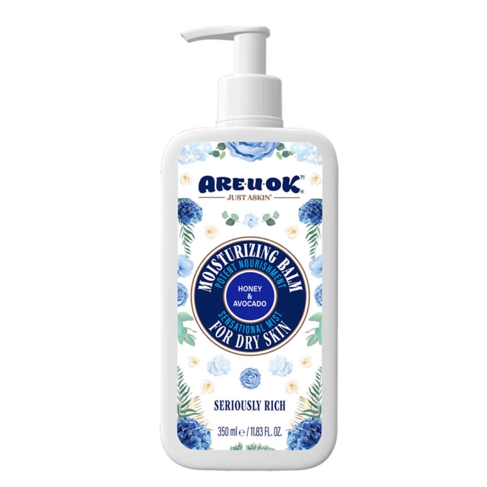 کرم پمپی مرطوب کننده عسل مناسب پوست خشک 350 گرم آر یو اکی