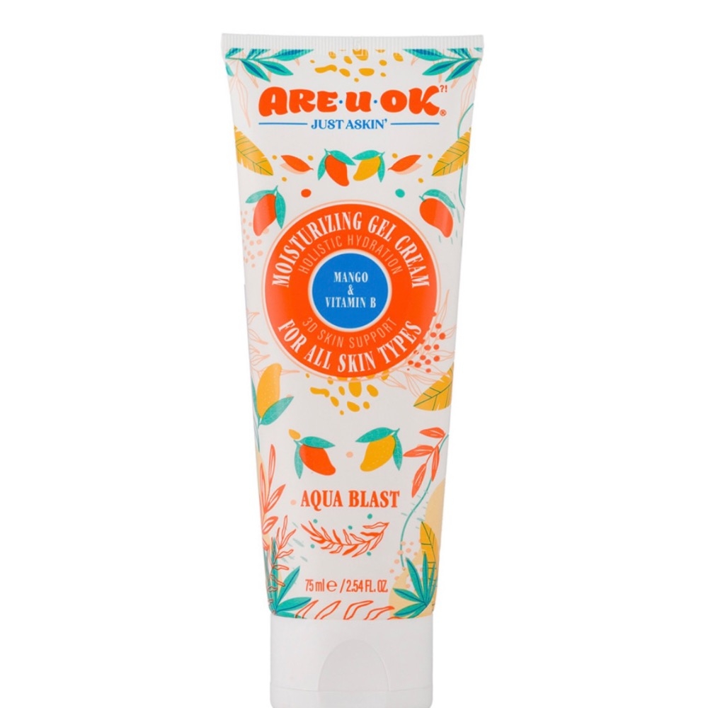 کرم ژل آبرسان عصاره انبه حاوی ویتامین B حجم 75 میل آر یو اکی