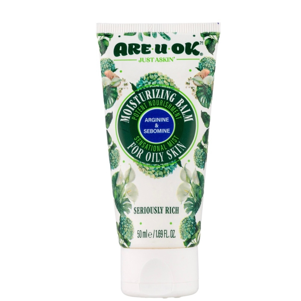 بالم مرطوب کننده آرژنین مناسب پوست چرب 50 میل آر یو اکی