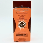 کرم ضد آفتاب فاقد چربی SPF50 مناسب پوست چرب و آکنه ای