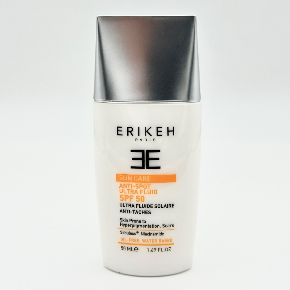 کرم ضد آفتاب و ضد لک بی رنگ SPF50 مناسب انواع پوست اریکه