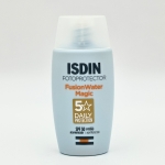 ضد آفتاب فیوژن واتر بدون رنگ SPF50 مناسب انواع پوست ایزدین