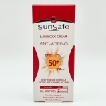 کرم ضد آفتاب SPF50 ضد چروک سان سیف مناسب انواع پوست 