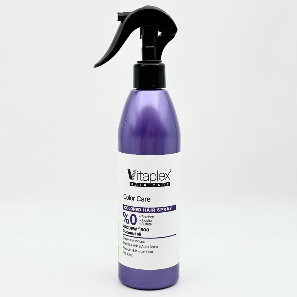 اسپری آبرسان و نرم کننده مو ویتاپلکس فاقد سولفات مناسب موهای رنگ شده (300ML)