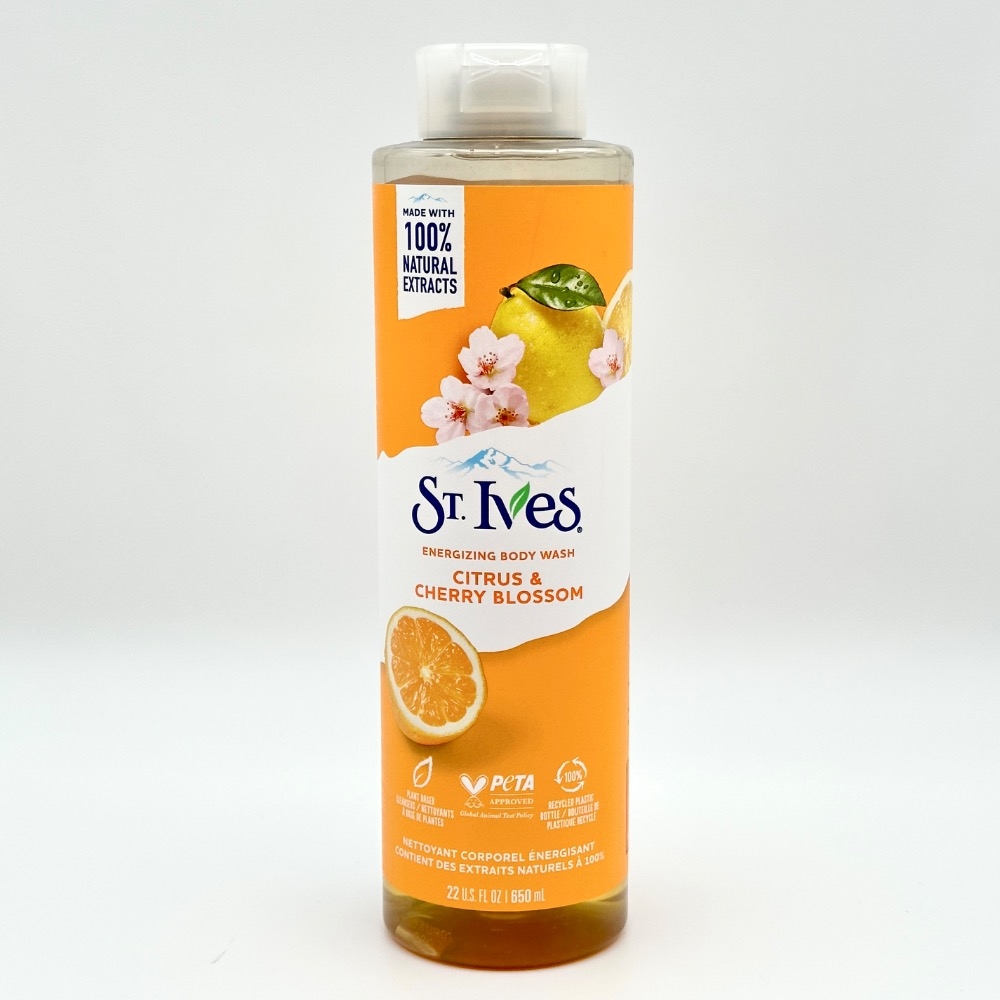 شامپو بدن شاداب کننده مرکبات و شکوفه گیلاس سینت ایوز (650ML)