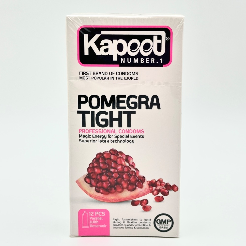 کاندوم pomegra tight کاپوت (12 عددی)