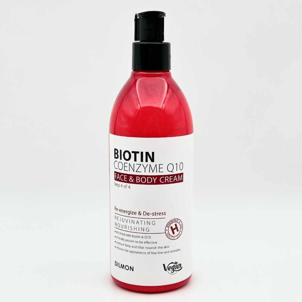 کرم مرطوب کننده دست و صورت دیلمون حاوی بیوتین و کیوتن (350ML)