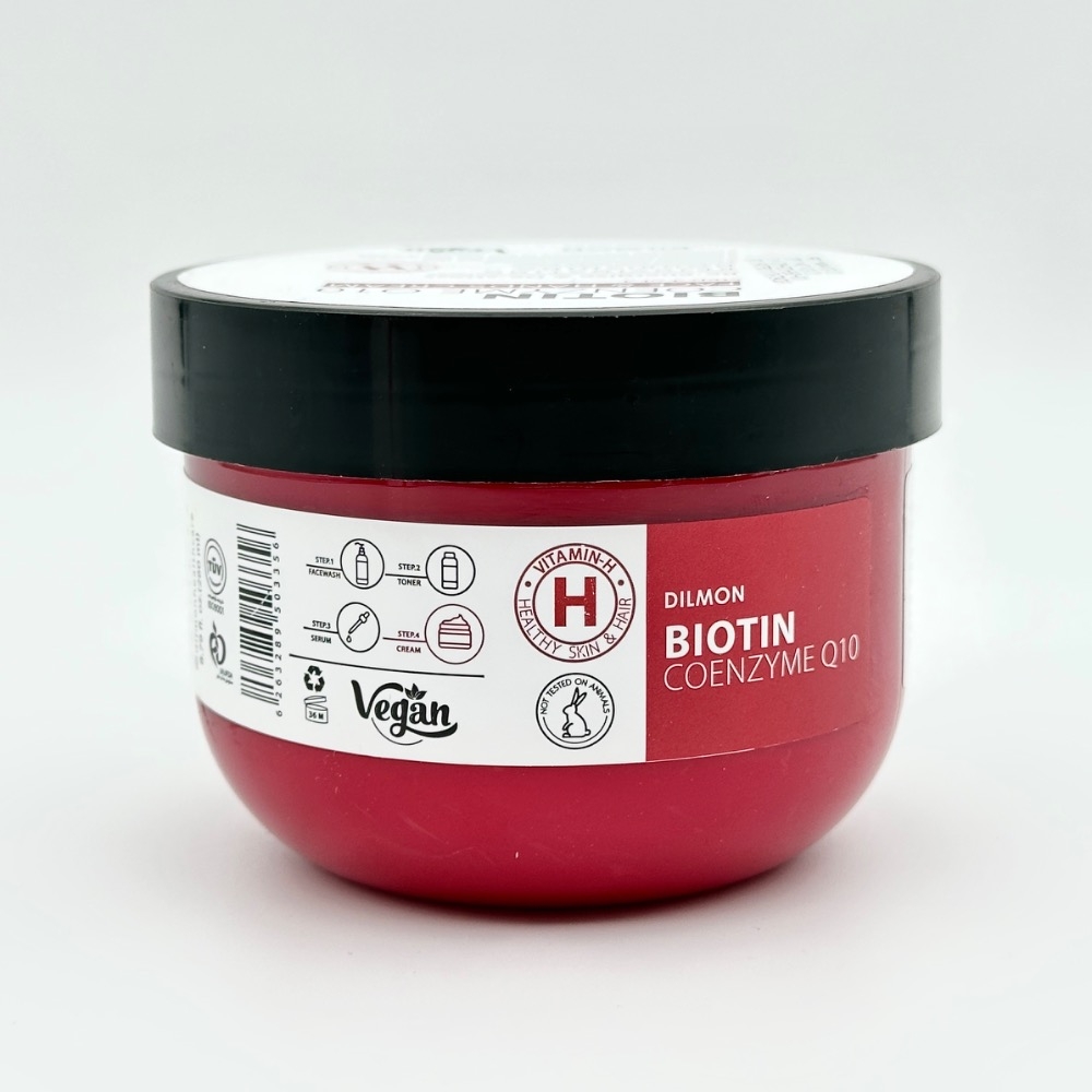 کرم مرطوب کننده دست و صورت دیلمون حاوی بیوتین و کیوتن (260ML)