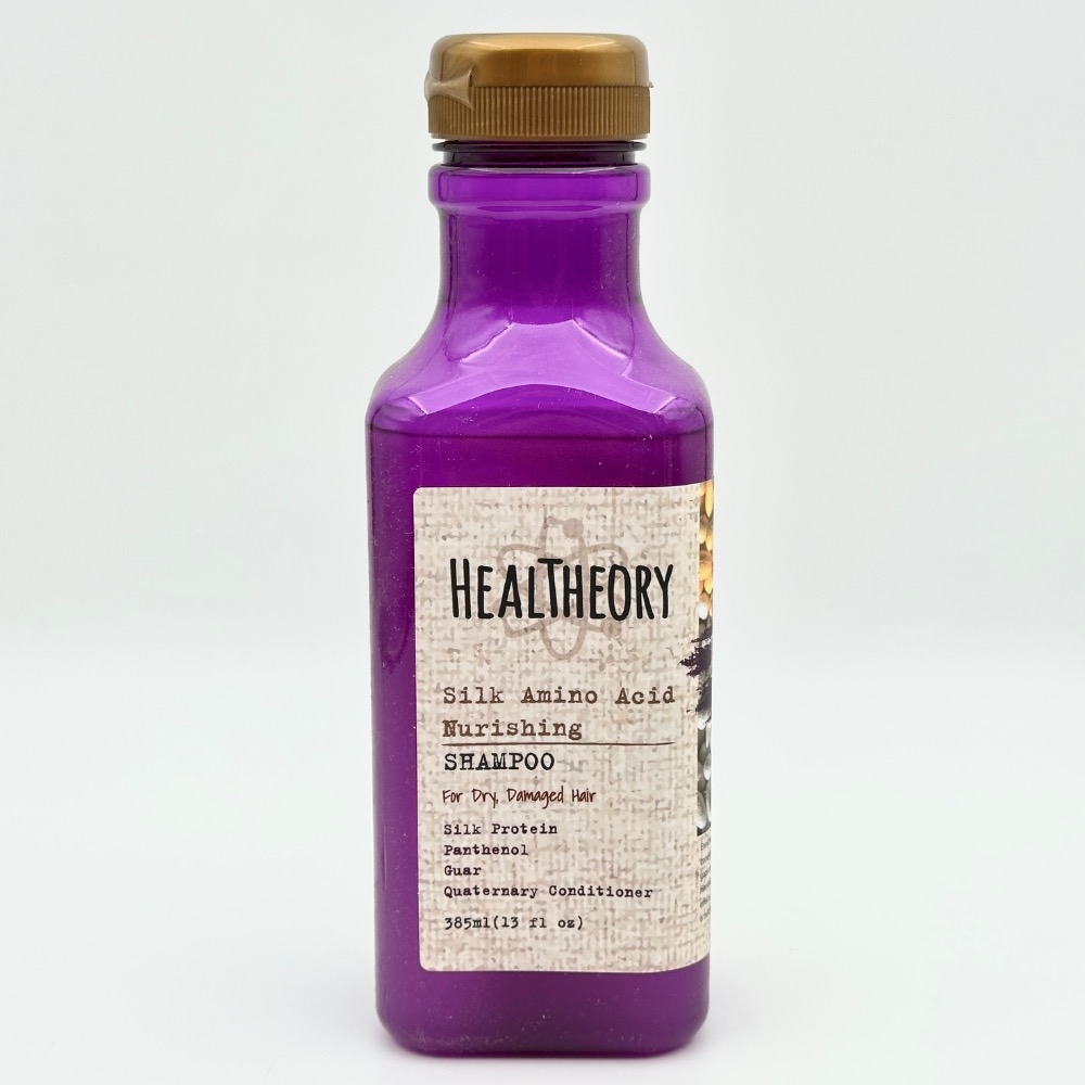شامپو تقویت کننده مو هلس تئوری حاوی پروتئین ابریشم