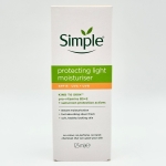 کرم مرطوب کننده آبرسان و ضد آفتاب سیمپل مناسب انواع پوست (SPF15)