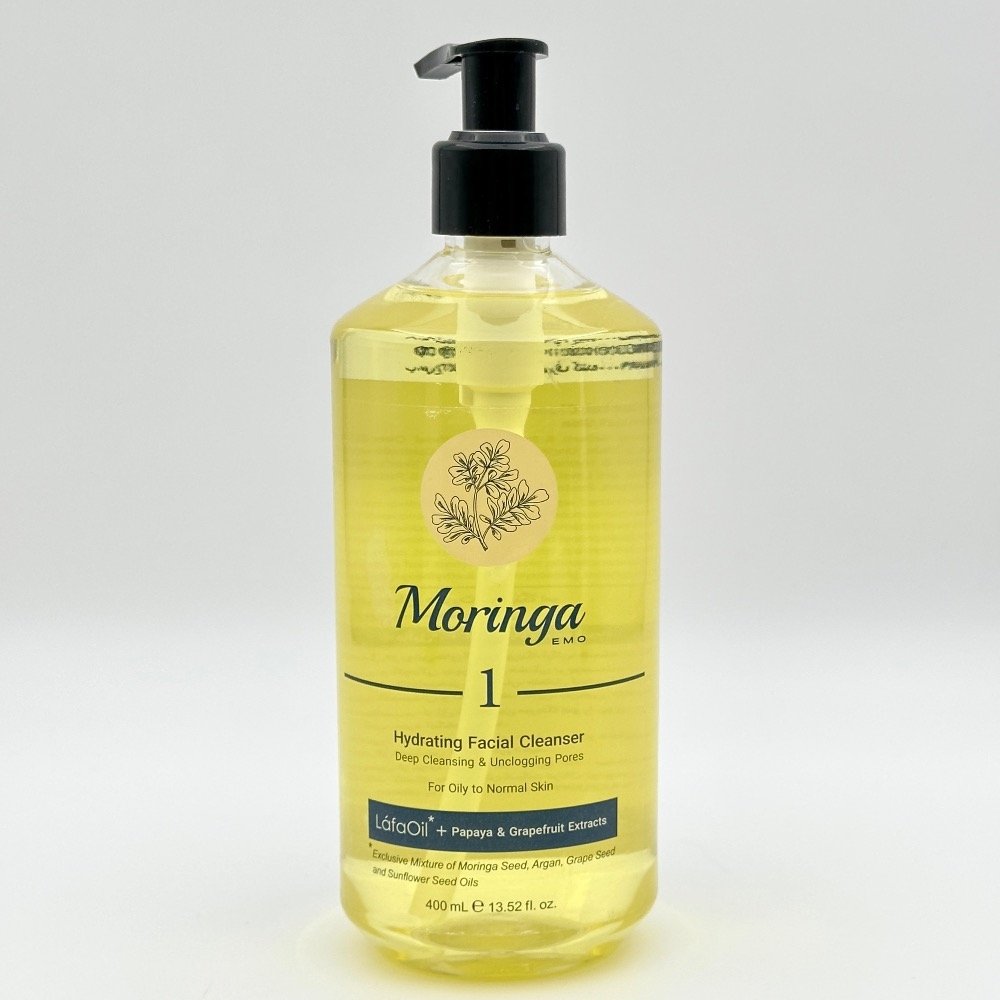 ژل شستشوی و آبرسان صورت مورینگا مناسب پوست مختلط تا چرب