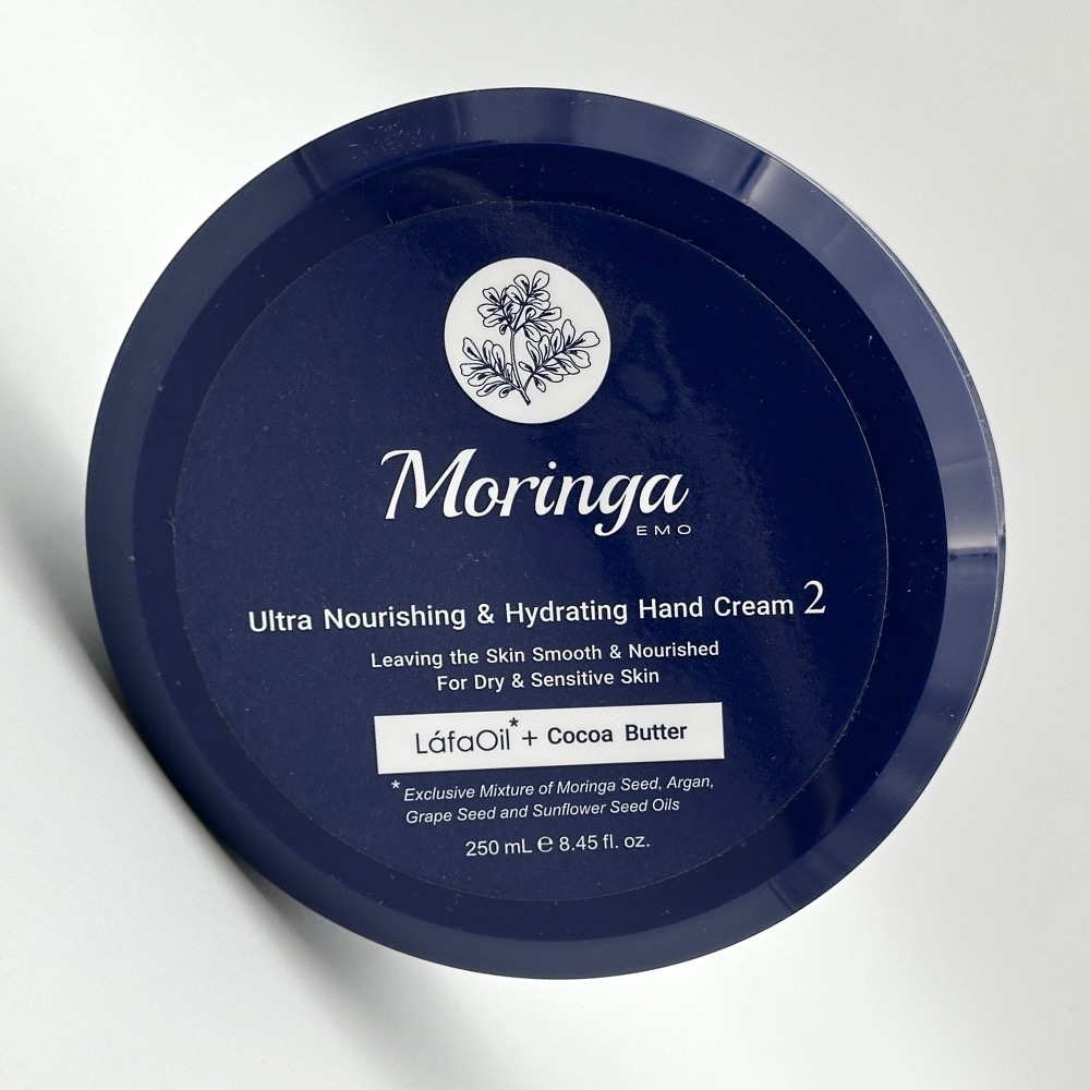 کرم دست فوق مغذی و آبرسان مورینگا مناسب خشک حساس (250ML)